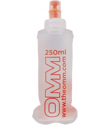 OMM Unisex Ultra Trinkflasche mit Beißventil transparent Einheitsgröße - B013SZ1IDQ
