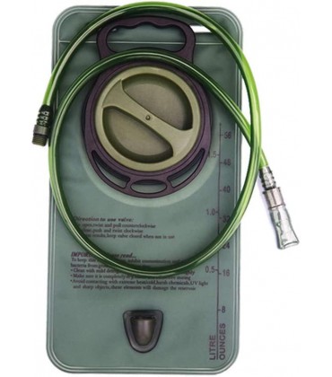 Trinkblasenbeutel Wasserreservoirbeutel 2L Blasentasche mit großer Öffnung BPA-freier auslaufsicherer Trinkrucksack TPU-Fahrradtasche für Sportcamping - B08F2J4SKR