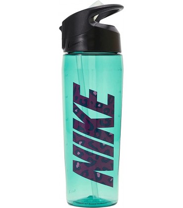 Nike Unisex – Erwachsene TR Hypercharge Straw Bottle Trinkflasche Washed Teal Anthracite Sangria 709ml - B09YHPDCHN