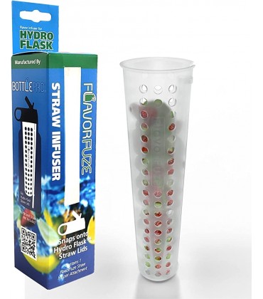 FlavorFuze – Einsatz für Fruchtsieb kompatibel mit Hydroflasche Eisenkolben Takeya ThermoFlask und ähnlichen Weithalsflaschen - B09F4NMR9S