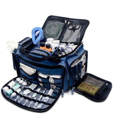 VVEROGJS Erste-Hilfe-Set mit großer Kapazität leer Tasche für medizinische Versorgung für Not- und Überlebenssituationen ideal für Auto LKW Camping Wandern Reisen Sport - BPEQBDAK