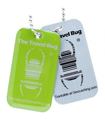 Geodox QR Travel Bug® Green - B08VJHP8RD