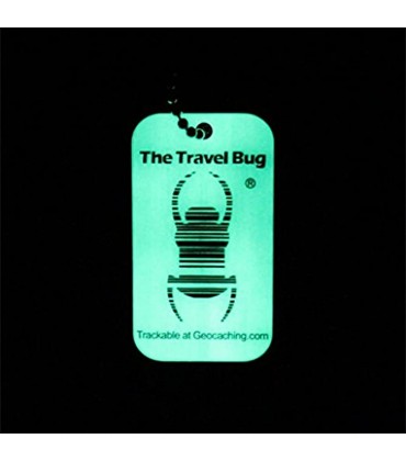 GROUNDSPEAK Geocaching QR Travel Bug Glow in the Dark mehrfarbig One Size 10864 - B01N1PXZ1G