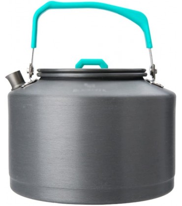 ZANZAN Wasserkessel 1.5l Camping Kessel Aluminium Tee Kessel Outdoor Tee Kaffee Topf Tragbare Wasserkocher Mit Griff Zum Wandern Größe : 1.5L 50.7OZ - B09MH14MJC