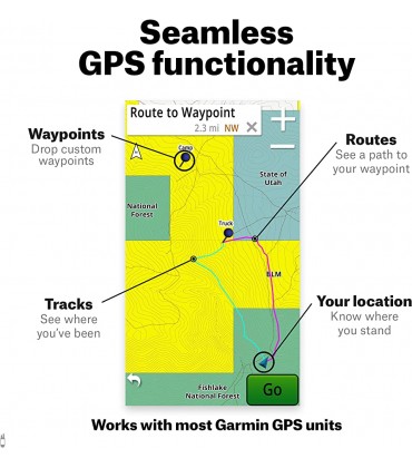 ONX Hunt: Vermont Hunt Chip für Garmin GPS – Jagdkarten mit öffentlichen und privaten Landbesitzern – Jagdeinheiten – inkl. Premium Adrenship Jagd-App für iPhone Android & Web - B07VN97CS3