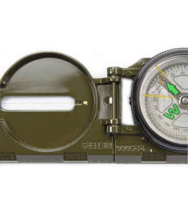 CUHAWUDBA Armeegruener amerikanischer Kompass von Militaer-Spezifikationen - B082SC4GT2