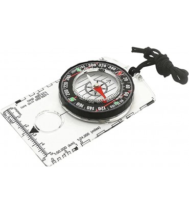 Navigation Kompass Orientierung Kompass Pfadfinder Kompass Wander Kompass mit Einstellbarer Deklination zum Lesen von Expedition Karten Navigation Orientierungslauf und Überleben36x7.5cm - B09PG1B2GN
