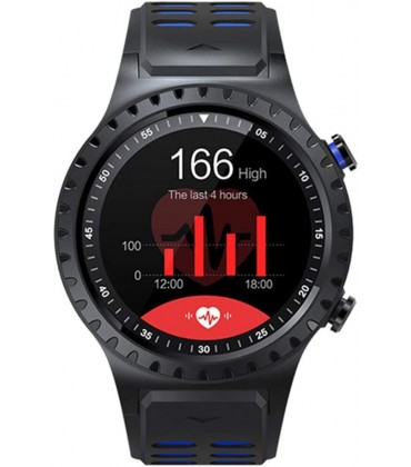 CETLFM GPS-Smartwatch Laufsport Bluetooth-Telefonuhr intelligente wasserdichte Herzfrequenzuhr Kompasshöhenmesser-Uhruhr,Blau - B07ZKPZD8N