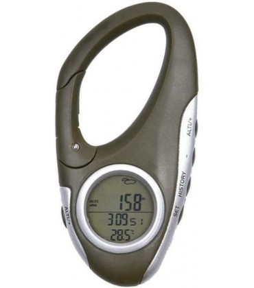 Mirnoadic Digitales Höhenmesser Barometer Multifunktionales Handheld 8 in 1 Thermometeranzeige für das Wandern von Industrieinstrumenten - B0B5N4KRTG