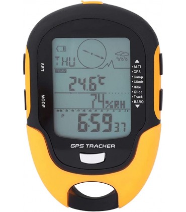 Yosoo Digitaler Höhenmesser-Barometer-Kompass Multifunktions-GPS-Navigationsempfänger Wasserdichtes USB-Hygrometer-Handbarometer für den Outdoor-Sport Sunroad FR-510 - B08K3J9GTH