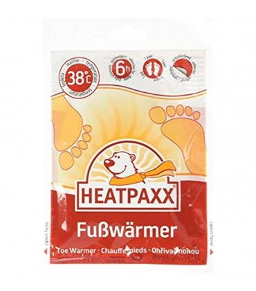 HeatPaxx Fußwärmer – Hauchdünne Zehenwärmer für unterwegs endlich Wieder warme Füße – 20 x 2 Wärmepads im praktischen Vorteilspack - B00PLNCG0S