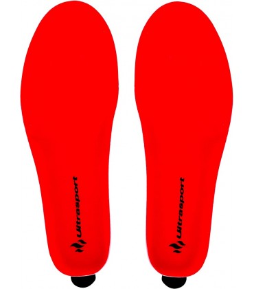 Ultrasport Schuhheizung Deluxe – kabellose beheizbare Thermosohle Fußwärmer sofort Heizsohle Einlegsohlen mit Akkubetrieb und Funkfernbedienung verschiedene Größen wiederaufladbar - B00HQBTANY