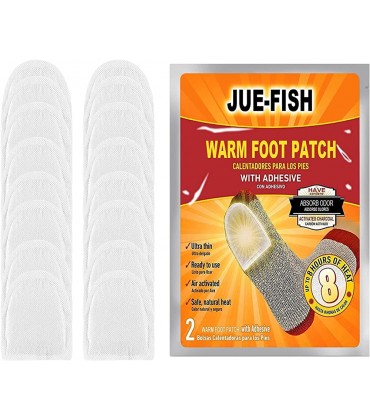 WanQ Fußwärmer-Aufkleber Dauerhafte Wärmepackung Halten Sie die Körperhaut zurück - B09RK4K54K