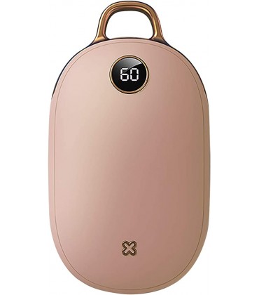 Generic Handwärmendes Mini-niedliches Mini-USB-Ladegerät Tragbares mobiles Power-Display 10000MA Handwärmer Taschenwärmer Mit Strickbezug Pink One Size - B0B5N11WXZ