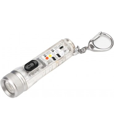 LSXLSD. MiniKeychain Taschen-Fackel USB Wiederaufladbar LED Licht-Fackel-Licht for Notfall im Freien kampierende Überleben EDC Color : White - B09XJV6C6Y