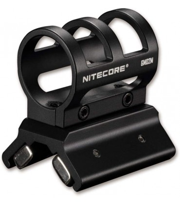 Nitecore Unisex – Erwachsene Magnethalterung GM02MH Zubehör | Taschenlampen Schwarz one Size - B08BS19MV5