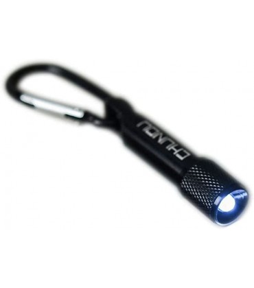 WYZQ Mini-Taschen-LED-Taschenlampen tragbar Schlüsselanhänger LED-Licht Camping-Taschenlampe schwarz - B0B4FJG4PR