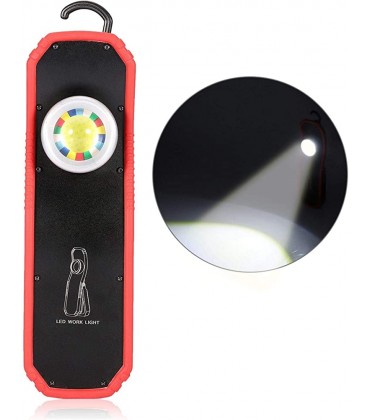 ZYXYYDS Spotlight Emergency Spotlight Portable USB Charging COB Emergency Plastic for Fishing Camping - B09Y8XG7F3
