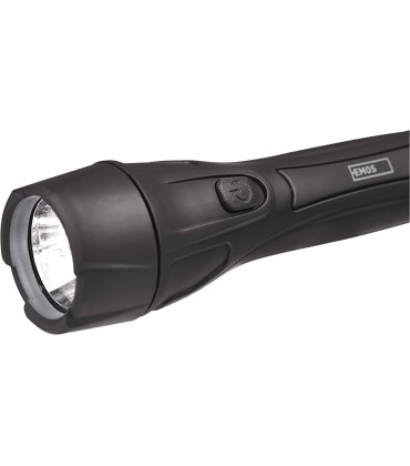 EMOS P3210 ultraleichte LED-Taschenlampe mit Handschlaufe stoßfeste Handlampe mit Helligkeit 55lm Leuchtweite 125m Laufzeit 16 St Kunststoff batteriebetrieben - B088HMTZRV