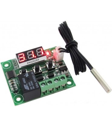 W1209 12V Digitaler Temperatur Controller Board | Digital Thermostat -50-110 ℃ Electronic Temperatur Temp Control Modul Schalter - B07MGFYZVY
