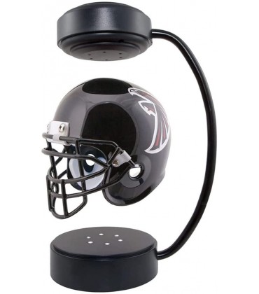 WENRUI NFL Schwebehelm mit elektromagnetischer Halterung LED-Lichtquelle kann um 360 ° gedreht Werden Super Bowl Fan Geschenk Wohnzimmer kreative Dekorationen Sportfan Sammlerstücke - B09NX8JQJH