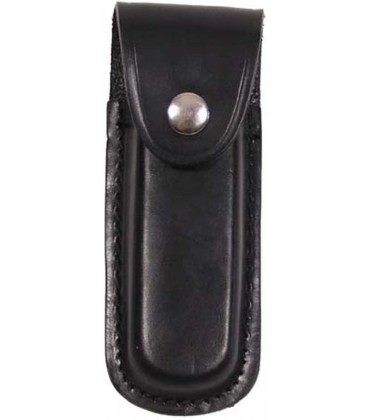 MFH Fox Outdoor Messer-Etui aus Leder mit Heftlänge bis 11 cm Schwarz - B001NE7CVW