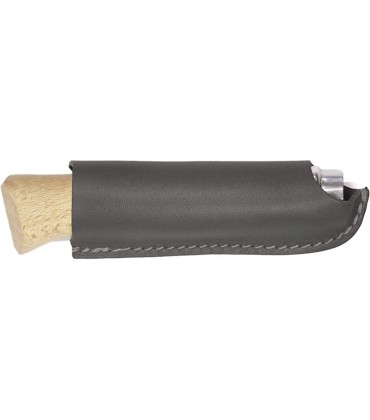Oopsmark Leather Belt Sheath Compatible with Opinel Luxury Knife Cover Belt Case #8 – 8cm Schwarz - B08XNKKZY6