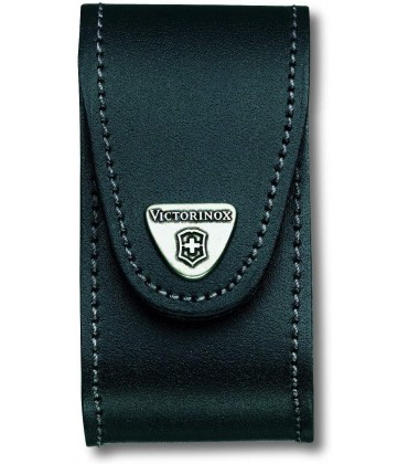 Victorinox Gürteletui Leder schwarz Blister Accessoires für Taschenmesser Outdoor Multifunktion - B001U4Y19Q
