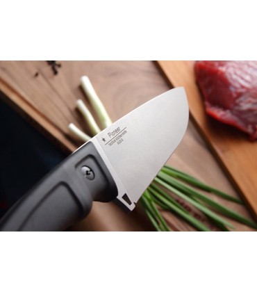 Exclusives Camping Küchenmesser Mr. Blade — Pioneer — Bushkraft Messer aus AUS8 Stahl mit Kydexscheide - B09R6D86J9