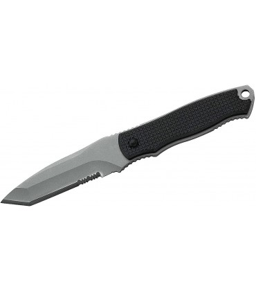Herbertz Neck-Knife Tanto-Klinge Kunststoff-Schalen robustes Outdoor-Messer & Jagdmesser Survivalmesser mit feststehender Klinge - B00CTAZ1GM