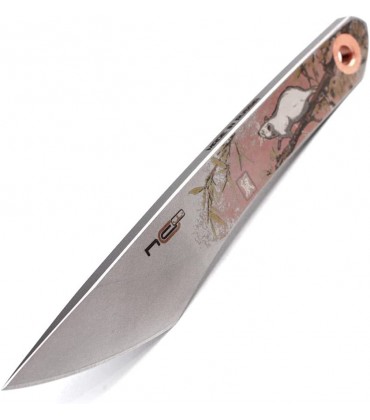 NC Custom Messer — SO Beadblast — Exklusives Kiridashi aus japanischem AUS8 Stahl - B09Y63ZJ2B
