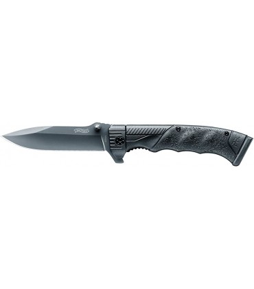 Walther Uni Messer PPQ Knife 5.0746 Outdoormesser mit Holster Schwarz 223mm - B00DCQZD8I