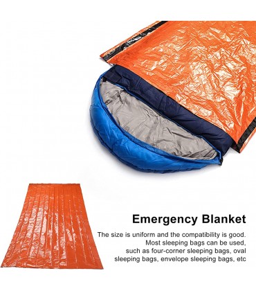 WNSC Notfallschlafsack feuchtigkeitsbeständiger Leichter Biwaksack für Picknick zum Wandern für Rucksackreisen zum Camping - B09FZGCLV8