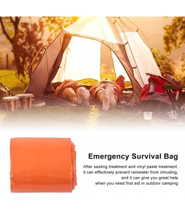 WNSC Notfallschlafsack feuchtigkeitsbeständiger Leichter Biwaksack für Picknick zum Wandern für Rucksackreisen zum Camping - B09FZGCLV8