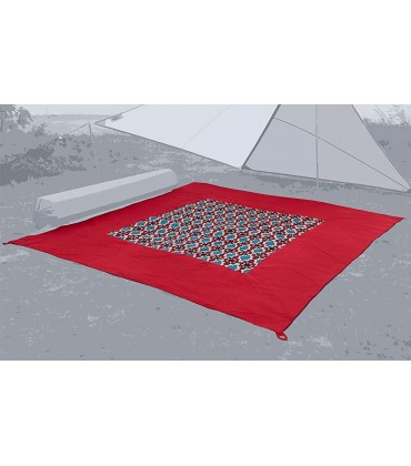 Bent Carpet Teppich Oriental red - B087B4JQPX