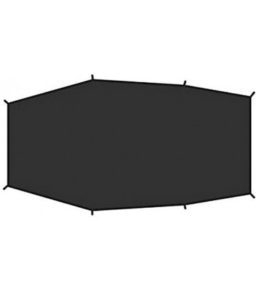 Fjällräven Unisex – Erwachsene Lite 3 Footprint Zeltunterlage Black One Size - B01DCC1BCS