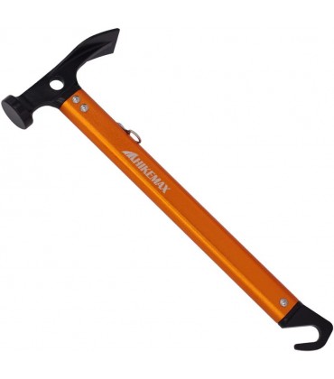 Hikemax Leichter Outdoor-Camping-Hammer aus Aluminium mit Zelthammer zum Entfernen von Zelten 370 ml - B01LY4EUY3