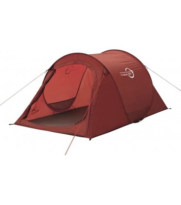 Easy Camp Unisex – Erwachsene Pop-Up Tunnelzelte Rot 2 Personen - B082DFB7SQ