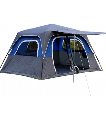 Huangxiaofang Tents Camping Zelt Familienzelt Instant mit Tragetasche for Outdoor Camping Angeln Wandern Tunnelzelte Color : Gray Size : One Size - B07VTLTZHS