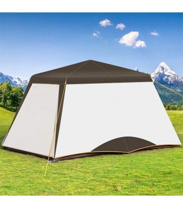 Huangxiaofang Tents Camping Zelt Tragbare Pop-up-Markise Automatische Instant Family Fishing Wandern Picknick Tunnelzelte Color : White Size : One Size - B07VV29G6P