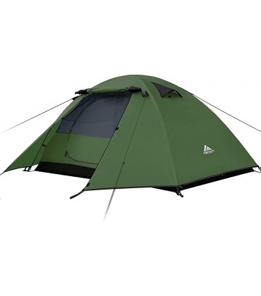 Forceatt Campingzelt für 2–4 Personen professionell wasserdicht und winddicht leicht geeignet für Outdoor Wandern Glamping Bergsteigen und Reisen - B083B8QKCZ