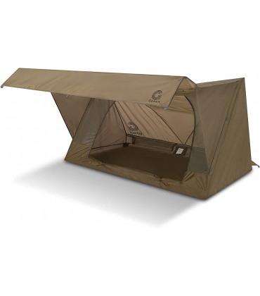 Gonex 1.5kg Ultralight 1 Person Backpacking Zelt mit Baldachin Wasserdichtes Wanderzelt Camping Shelter Outdoor Zelt - B09LV1VXQ3