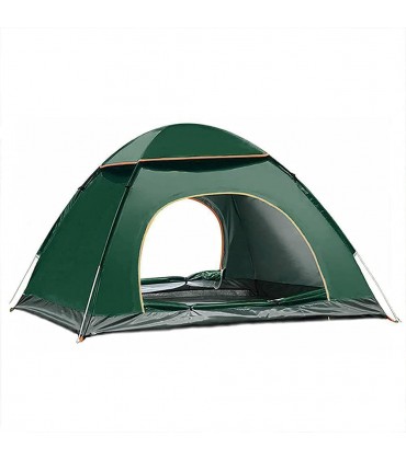 JQDZX Campingzelt Familie Kuppelzelt Wasserdicht Sonnenschutz 3-4 Season Pop Up Zelt mit Doppeltüren Sofortiges Aufstellen für Camping Wandern Reisen und Klettern - B095276BCD
