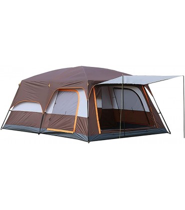 5–12 Personen Outdoor-Campingzelt mit Veranda tragbares Cabana-Zelt großes Familienzelt Kuppelzelt Glockenzelt für Outdoor-Camping Wandern Angeln einfach aufzubauen - B0B41ZJZ31