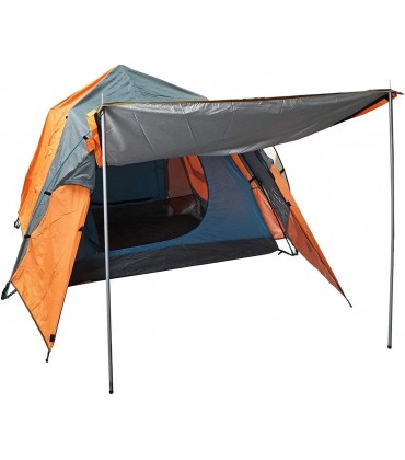 Outdoor-Zelt,3-4 Personen Automatisches Zelt Camping wasserdichte Doppelschichtige Überdachung Sonnenschutz Kuppelzelte - B09GB9BMXY
