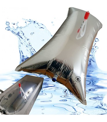 Superfind24® Wasserbeutel Wassersack 220 Liter Prepper Wasser Notfallvorsorge Set für die Badewanne. - B08D3G9CG8